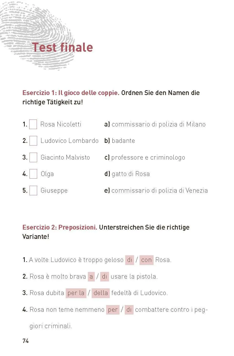 Bild: 9783790101300 | La mano della morte | Italienisch B1 | Alessandra Mattanza | Buch
