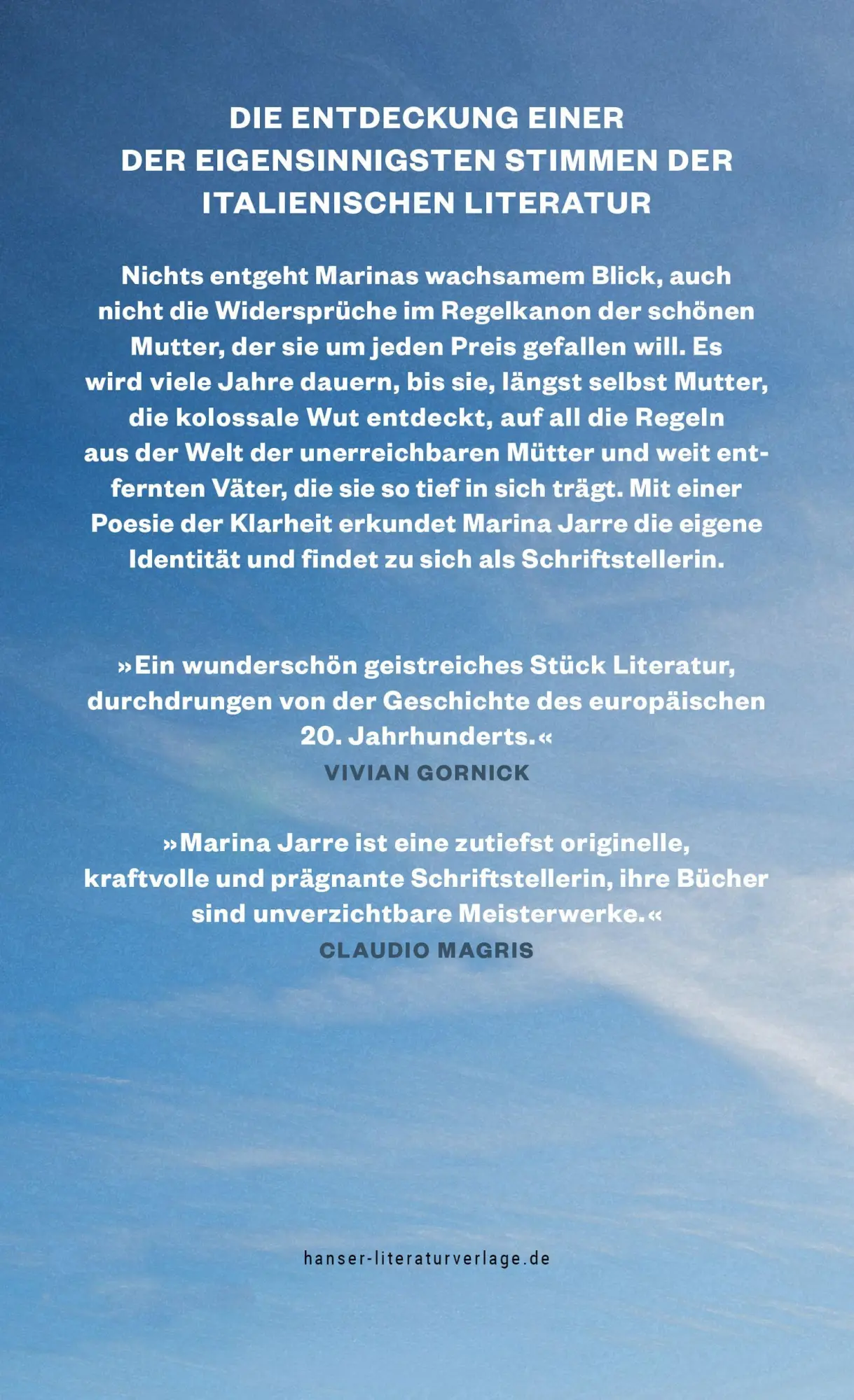 Bild: 9783446281400 | Weit entfernte Väter | Roman | Marina Jarre | Buch | 224 S. | Deutsch