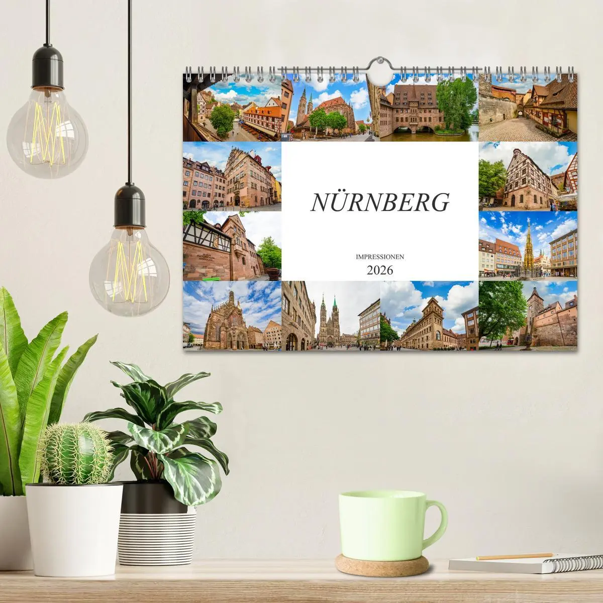 Bild: 9783457791400 | Nürnberg Impressionen (Wandkalender 2026 DIN A4 quer), CALVENDO...