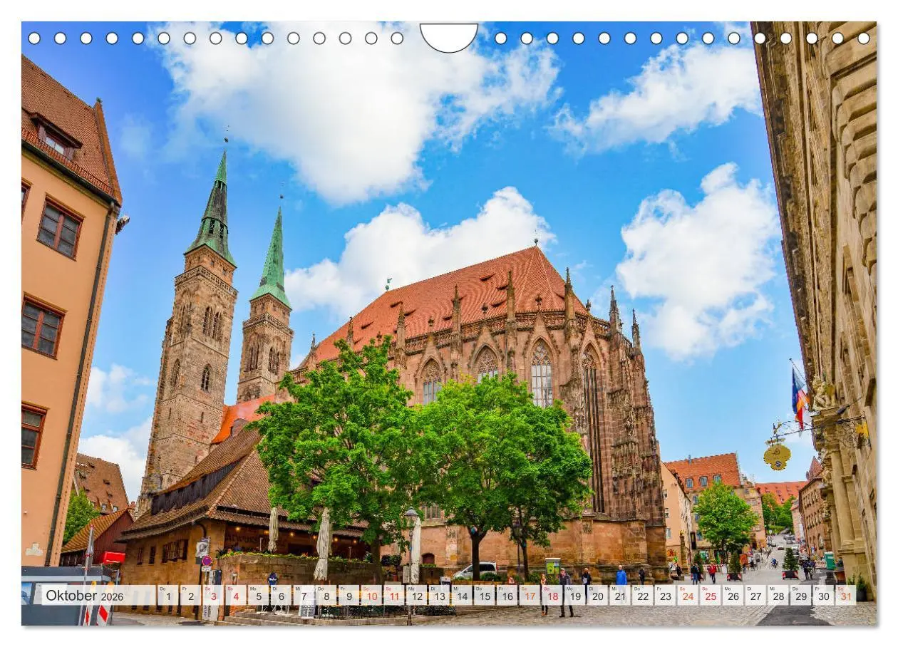 Bild: 9783457791400 | Nürnberg Impressionen (Wandkalender 2026 DIN A4 quer), CALVENDO...