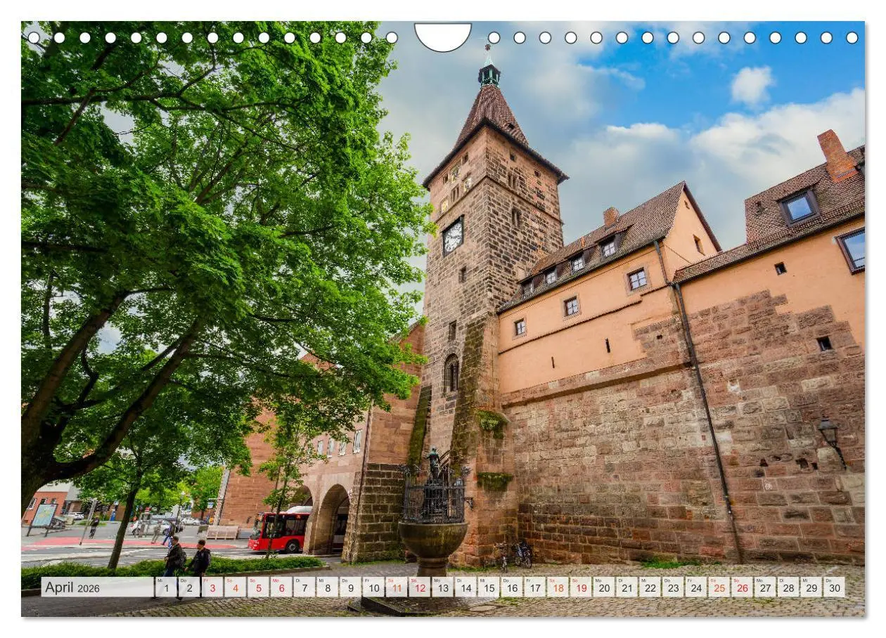 Bild: 9783457791400 | Nürnberg Impressionen (Wandkalender 2026 DIN A4 quer), CALVENDO...
