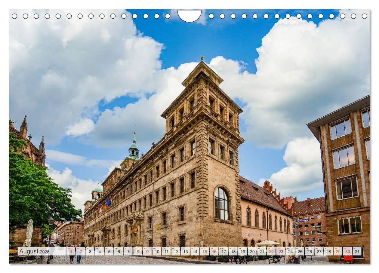 Bild: 9783457791400 | Nürnberg Impressionen (Wandkalender 2026 DIN A4 quer), CALVENDO...
