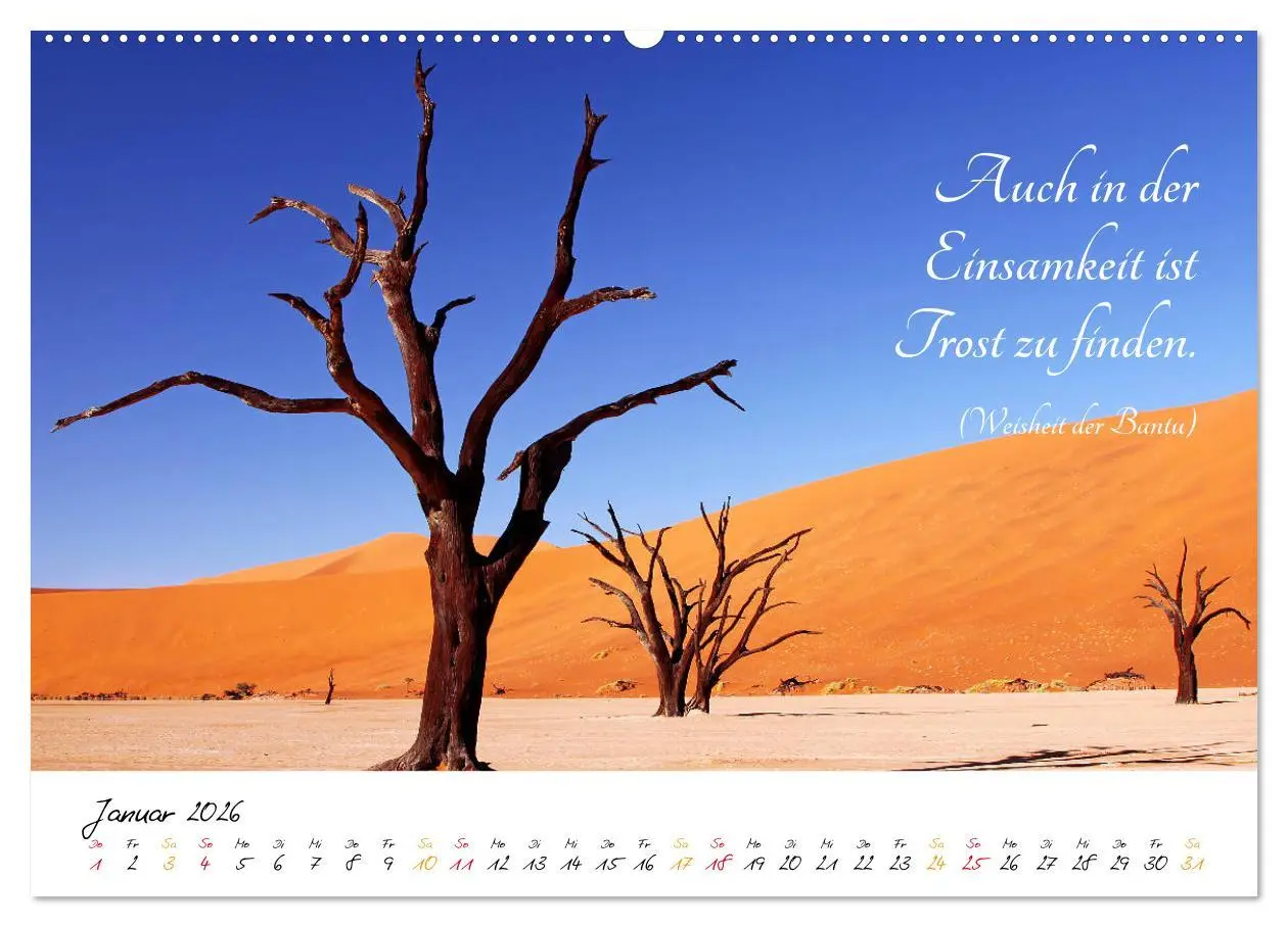 Bild: 9783457861400 | AFRIKA - Kontinent der Poesie (Wandkalender 2026 DIN A2 quer),...
