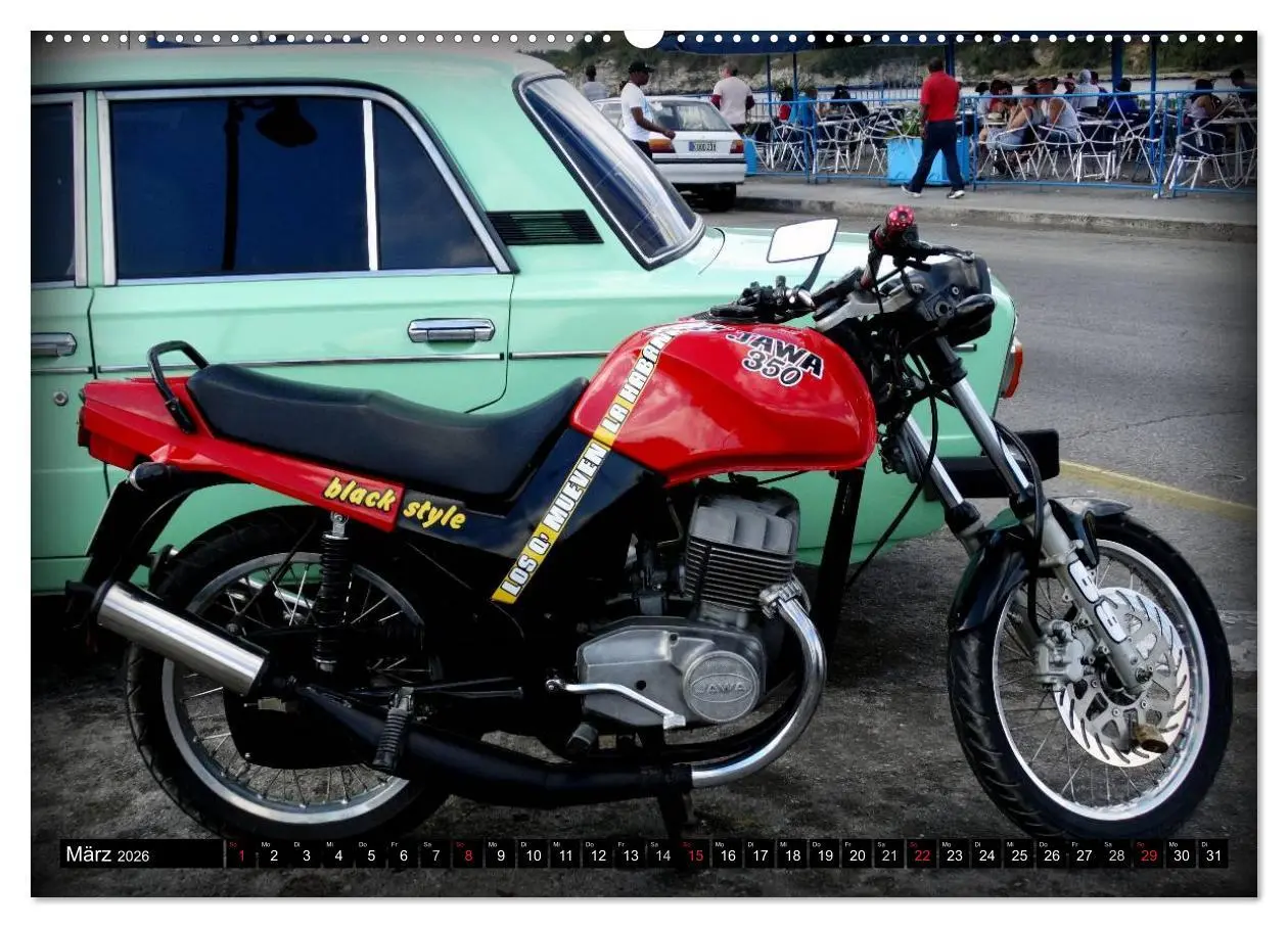 Bild: 9783516021400 | Motorrad-Legenden: JAWA (hochwertiger Premium Wandkalender 2026 DIN...