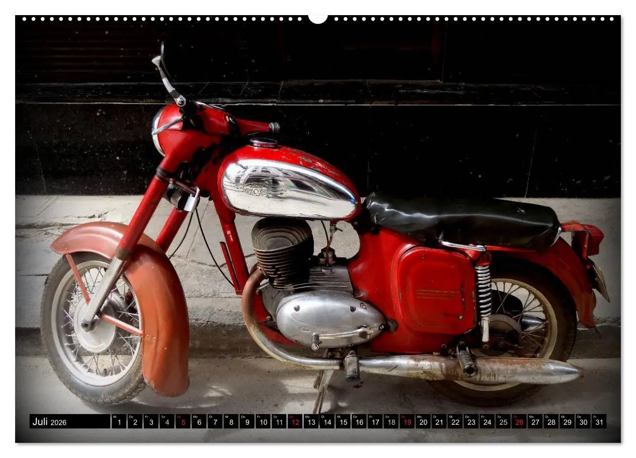 Bild: 9783516021400 | Motorrad-Legenden: JAWA (hochwertiger Premium Wandkalender 2026 DIN...