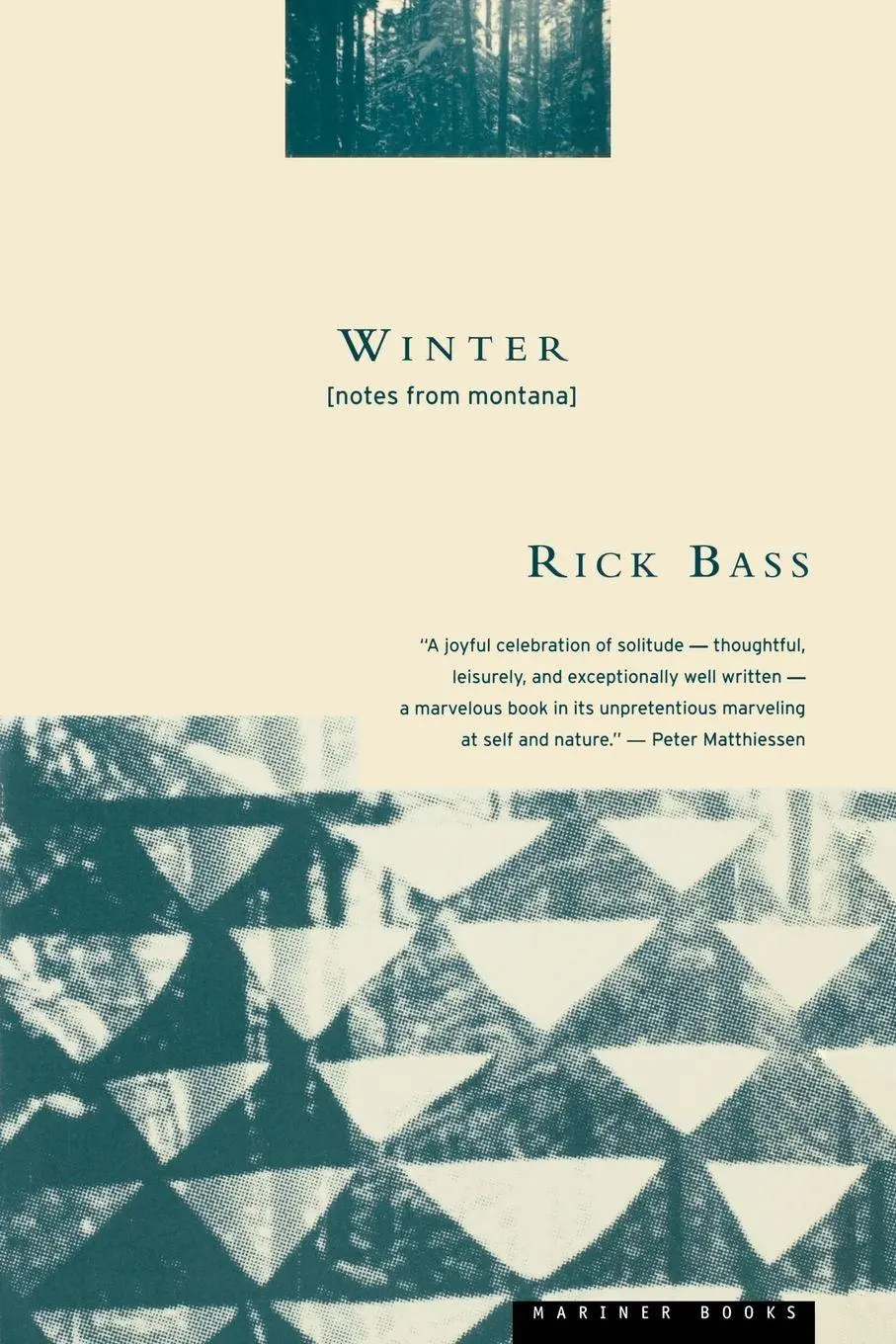 Cover: 9780395611500 | Winter | Notes from Montana | Rick Bass | Taschenbuch | Englisch