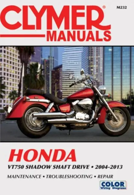 Cover: 9781620921500 | Honda VT750 Shadow Shaft Drive Motorcycle (2004-2013) Service...