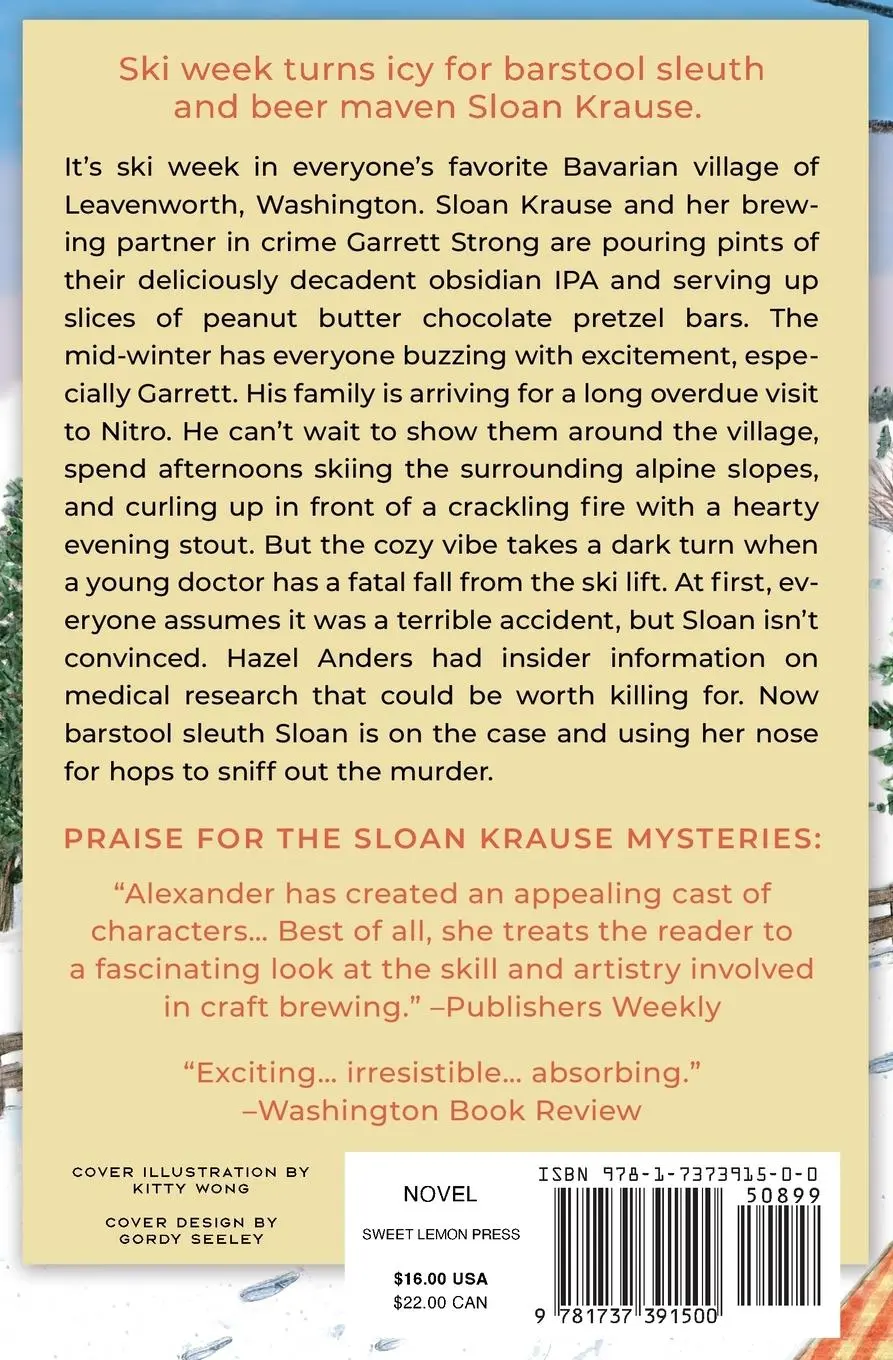 Rückseite: 9781737391500 | Beer and Loathing | A Sloan Krause Mystery | Ellie Alexander | Buch