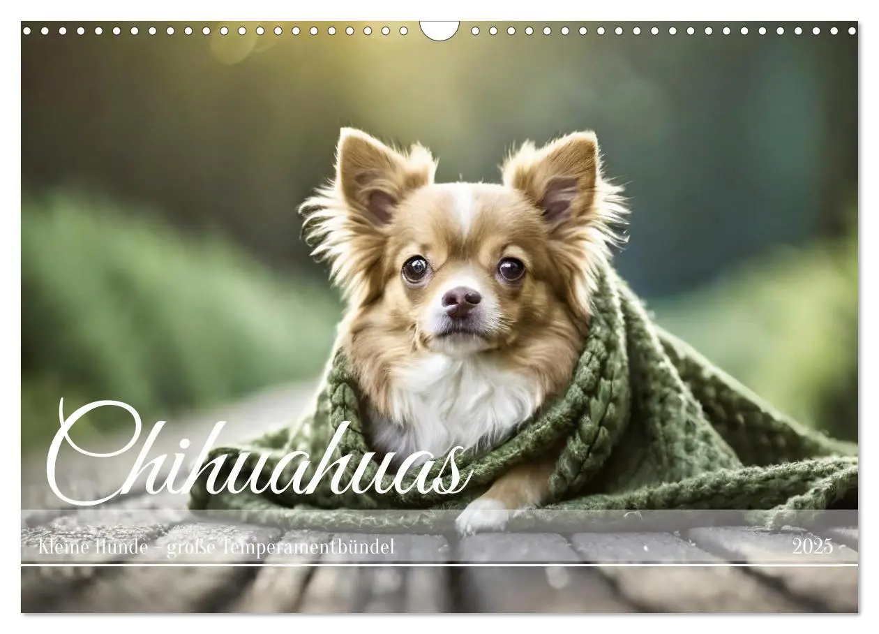 Cover: 9783383811500 | Chihuahuas - Kleine Hunde - große Temperamentbündel (Wandkalender...