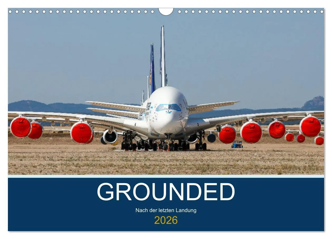 Cover: 9783457611500 | GROUNDED (Wandkalender 2026 DIN A3 quer), CALVENDO Monatskalender