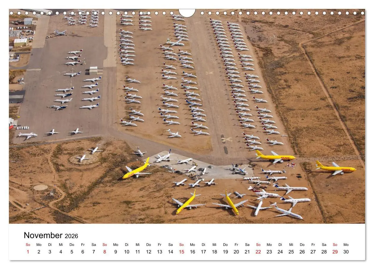 Bild: 9783457611500 | GROUNDED (Wandkalender 2026 DIN A3 quer), CALVENDO Monatskalender