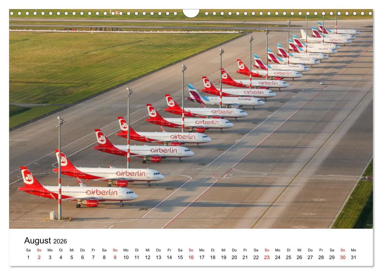Bild: 9783457611500 | GROUNDED (Wandkalender 2026 DIN A3 quer), CALVENDO Monatskalender