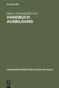 Cover: 9783486251500 | Handbuch Ausbildung | Berufsausbildung im dualen System | Buch | XIII