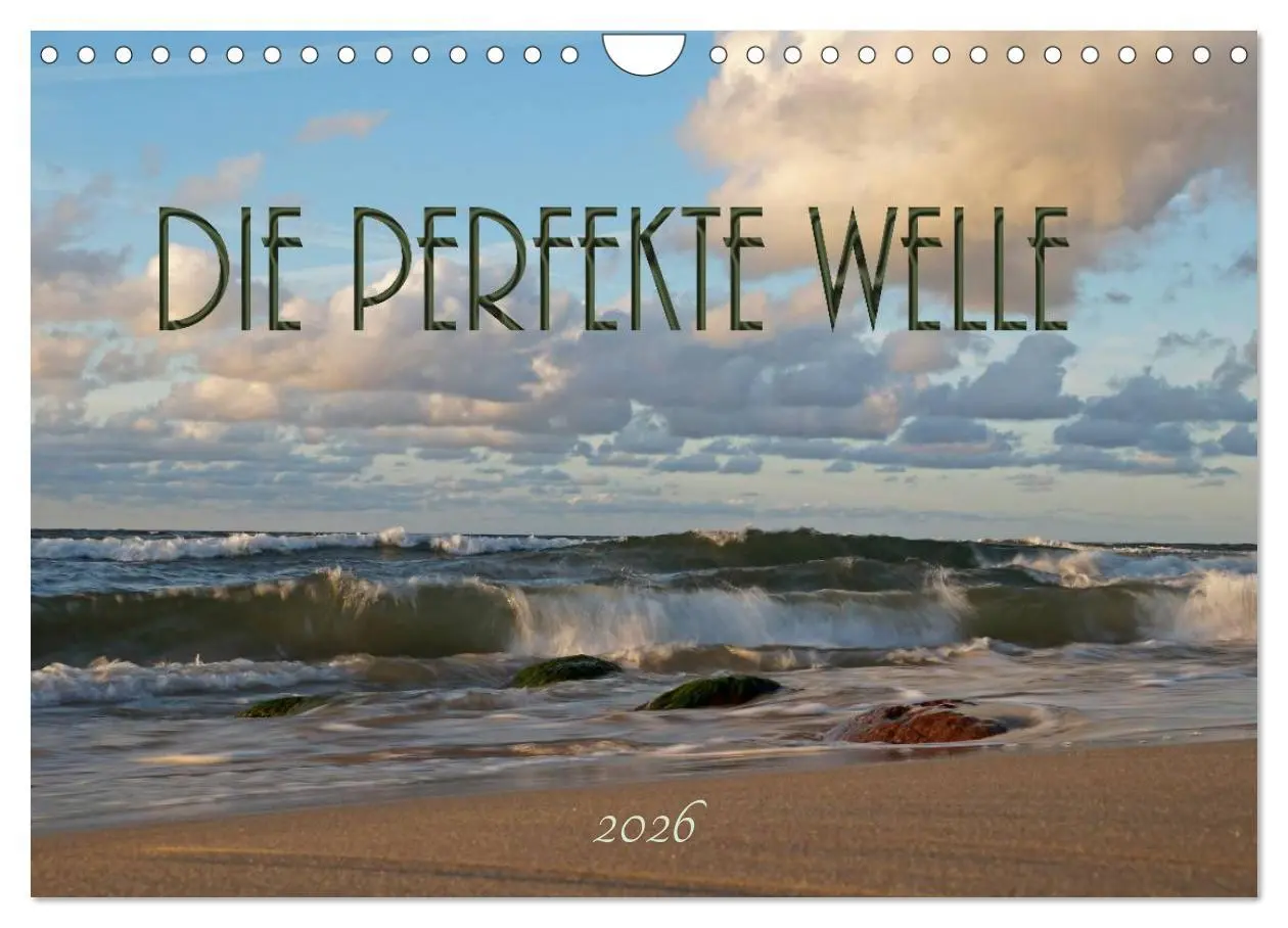 Cover: 9783516181500 | Die perfekte Welle (Wandkalender 2026 DIN A4 quer), CALVENDO...