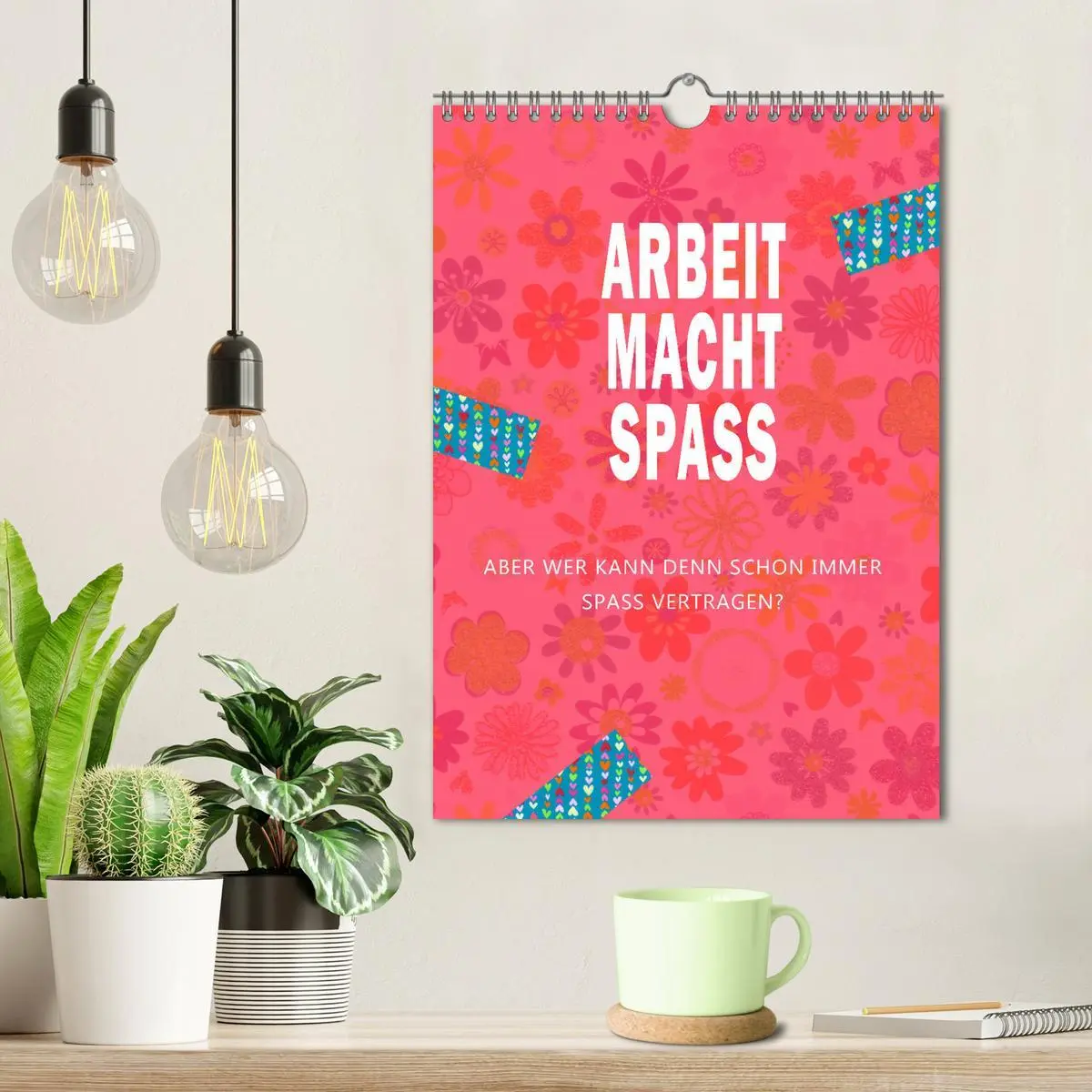 Bild: 9783516251500 | Arbeit macht Spaß (Wandkalender 2026 DIN A4 hoch), CALVENDO...