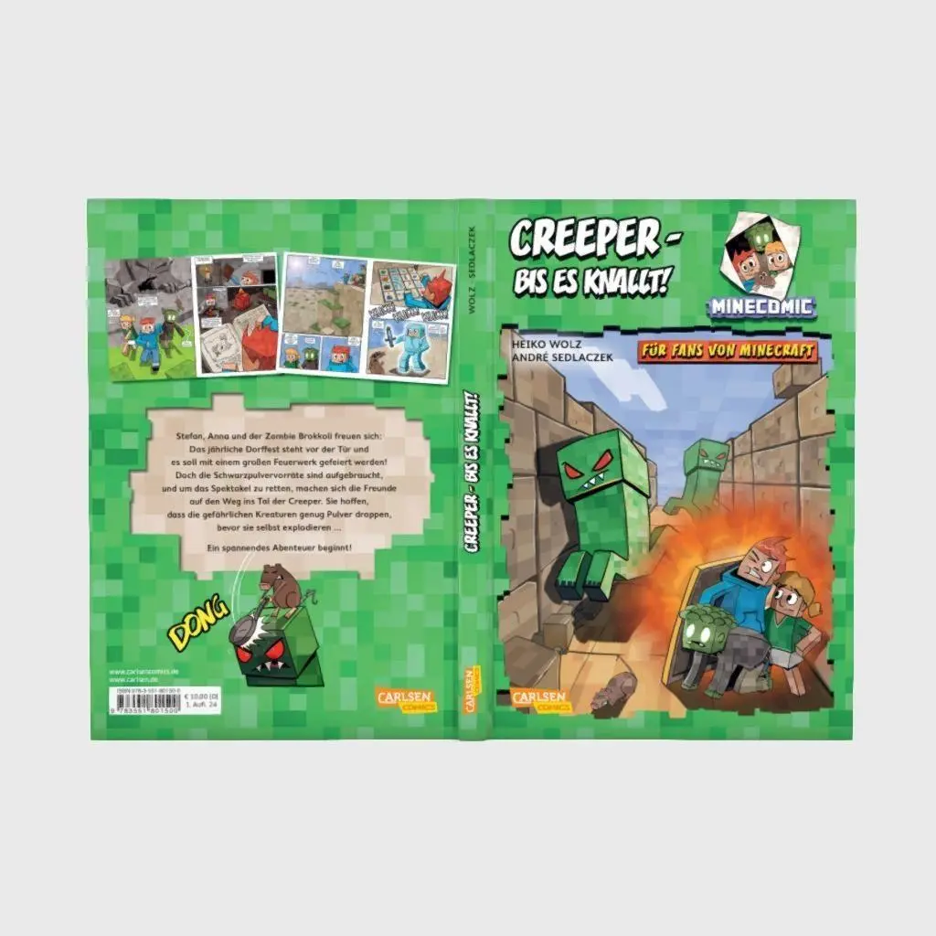 Bild: 9783551801500 | Creeper - bis es knallt! Für Fans von Minecraft | Heiko Wolz | Buch