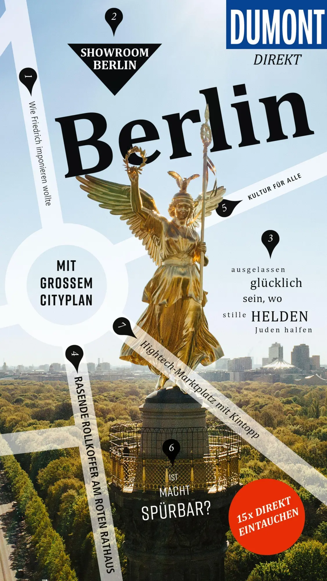 Cover: 9783616001500 | DUMONT direkt Reiseführer Berlin | Mit großem Cityplan | Miethig