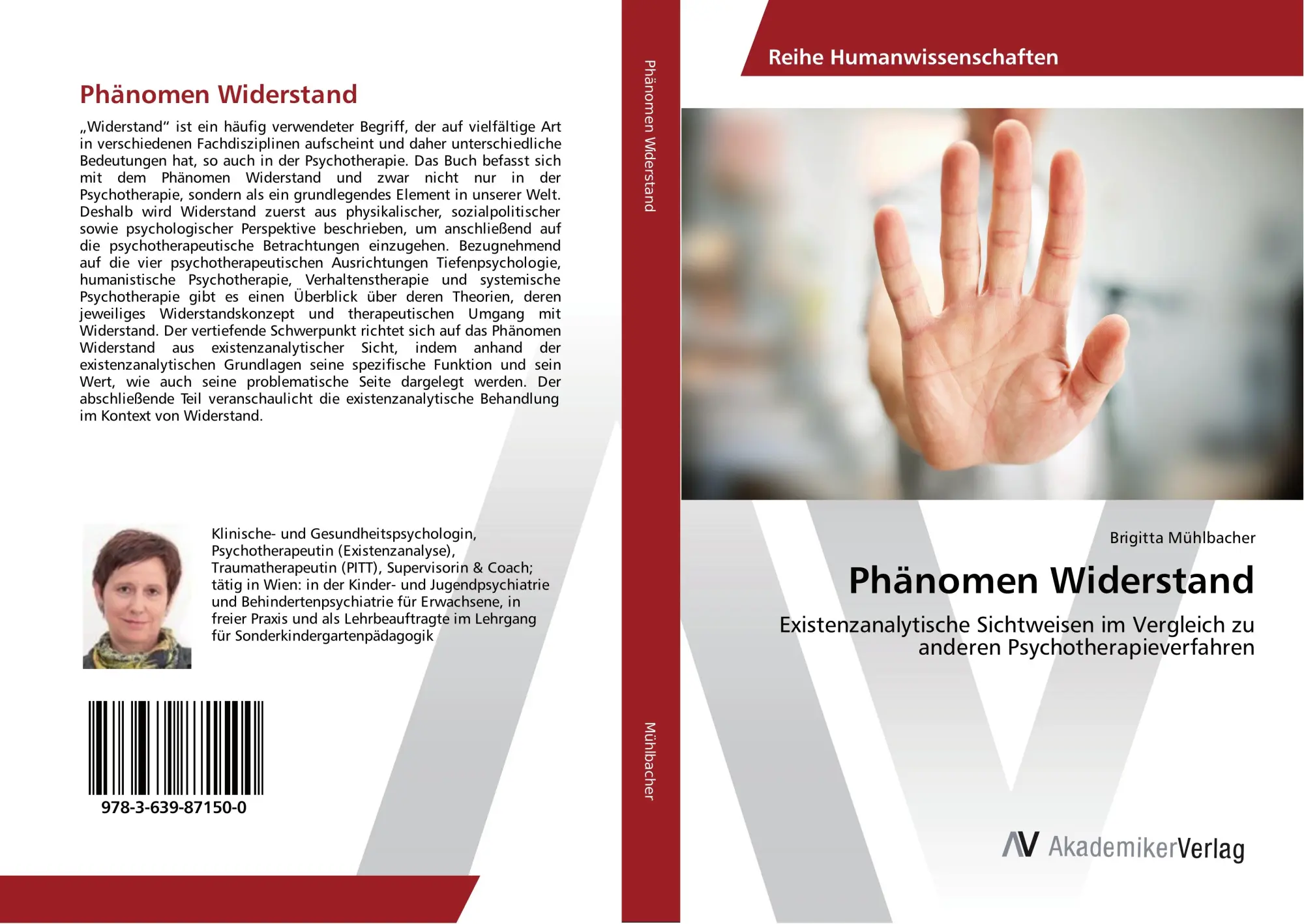 Cover: 9783639871500 | Phänomen Widerstand | Brigitta Mühlbacher | Taschenbuch | Paperback