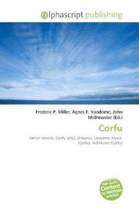 Corfu | Frederic P. Miller (u. a.) | Taschenbuch | Englisch | Alphascript Publishing | EAN 9786130061500 - Miller, Frederic P.