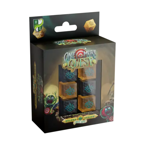 Cover: 8056324761600 | One More Quest - Deluxe Eyecon Dice Set | englisch | EAN 8056324761600
