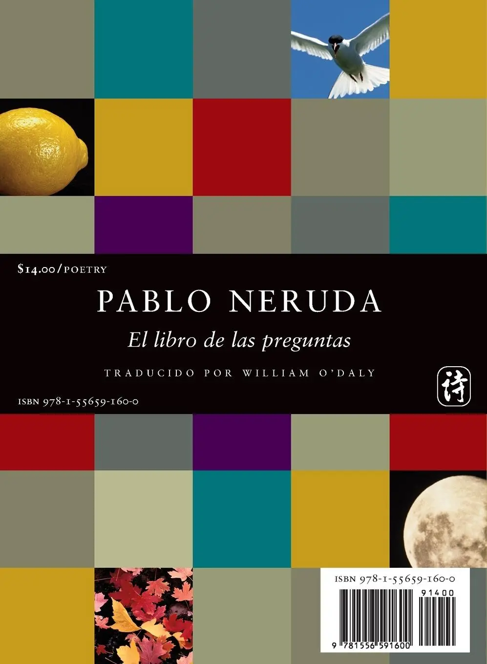 Rückseite: 9781556591600 | The Book of Questions | Pablo Neruda | Taschenbuch | Englisch | 2001