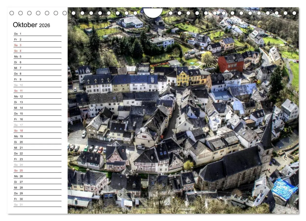 Bild: 9783516001600 | Eine Perle in der Eifel - Monreal (Wandkalender 2026 DIN A4 quer),...