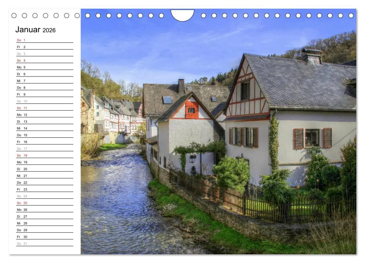 Bild: 9783516001600 | Eine Perle in der Eifel - Monreal (Wandkalender 2026 DIN A4 quer),...
