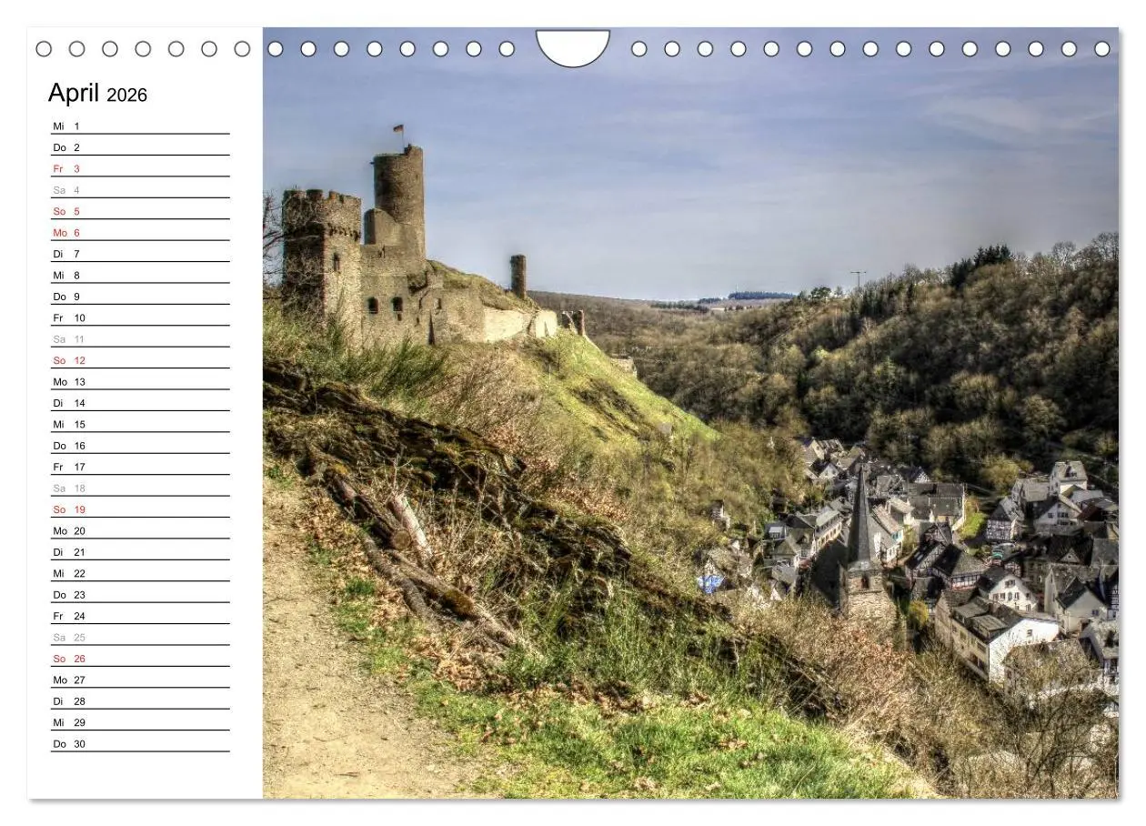 Bild: 9783516001600 | Eine Perle in der Eifel - Monreal (Wandkalender 2026 DIN A4 quer),...