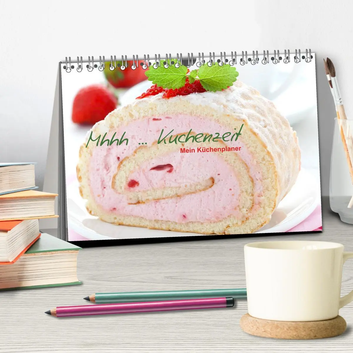 Bild: 9783516171600 | Mhhh ... Kuchenzeit Mein Küchenplaner (Tischkalender 2026 DIN A5...