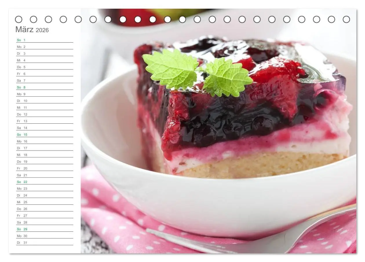 Bild: 9783516171600 | Mhhh ... Kuchenzeit Mein Küchenplaner (Tischkalender 2026 DIN A5...