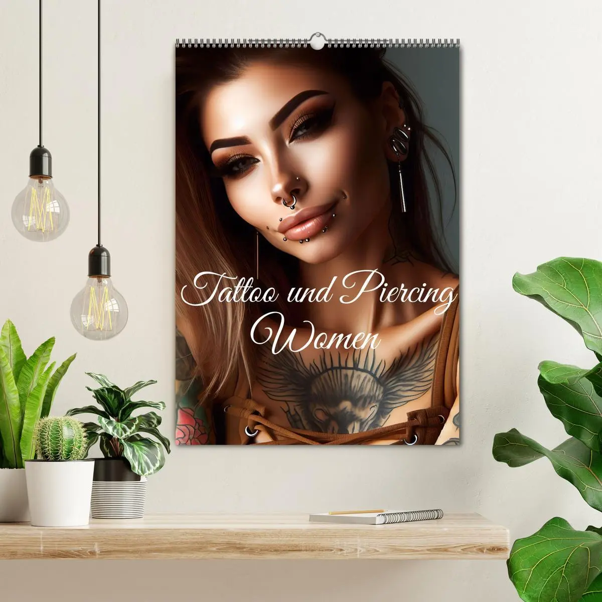 Bild: 9783516241600 | Tattoo und Piercing Women (Wandkalender 2026 DIN A2 hoch), CALVENDO...