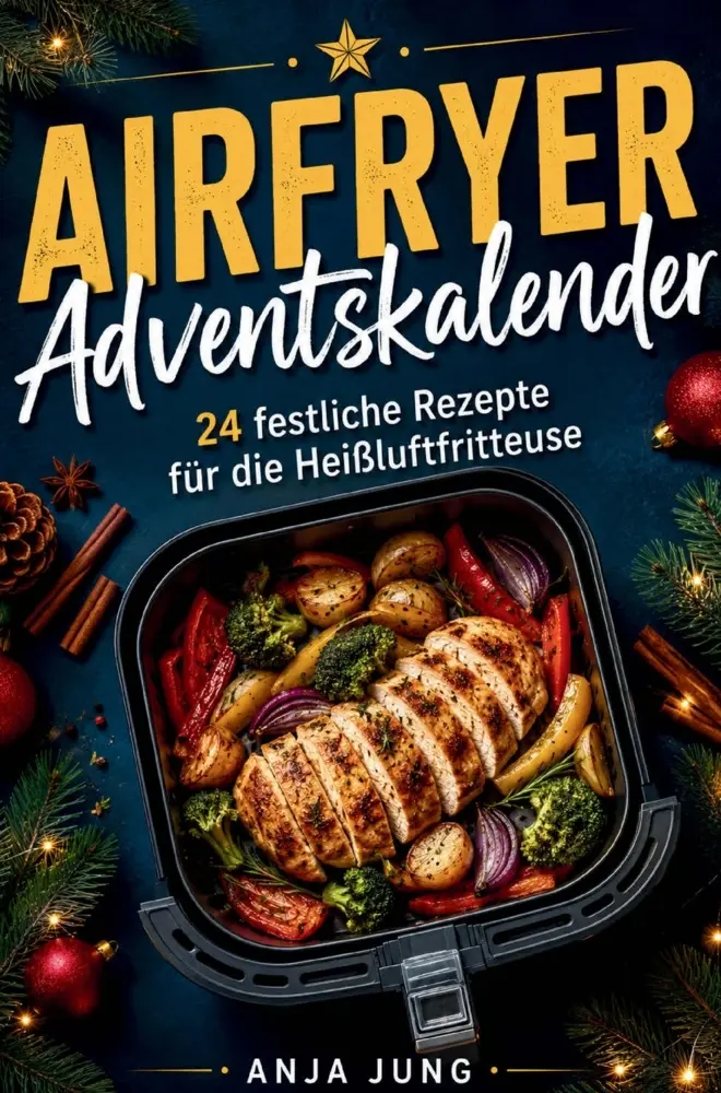 Cover: 9783949801600 | Airfryer Adventskalender | Anja Jung | Taschenbuch | Deutsch
