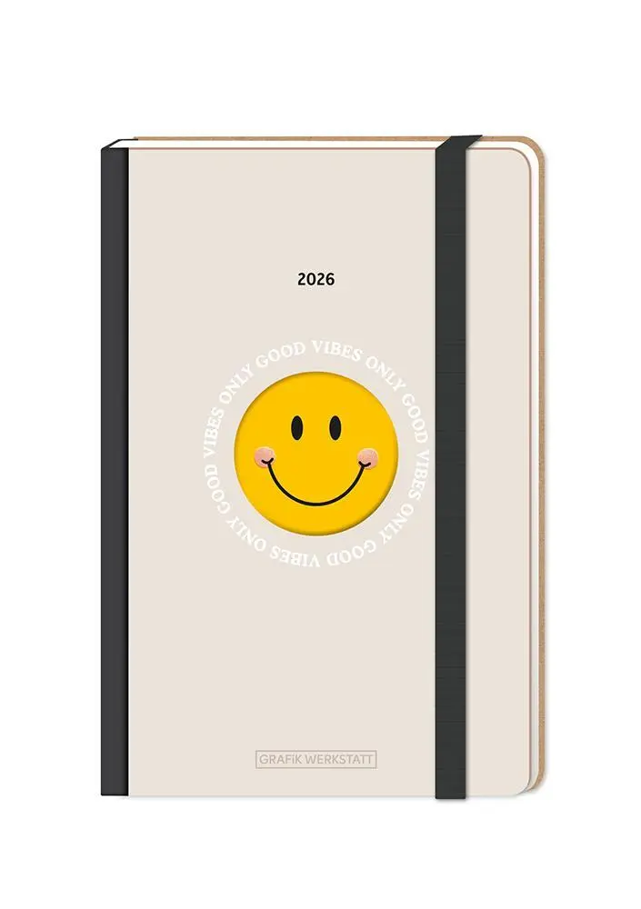 Cover: 9783986361600 | Terminplaner LetterArt 2026 Smiley | Terminplaner Hardcover | Original
