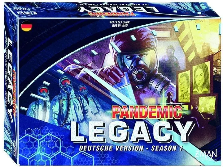 Cover: 681706911700 | Pandemic - Legacy - Blau | Familienspiel | ZMG | Spiel | 691170 | 2015