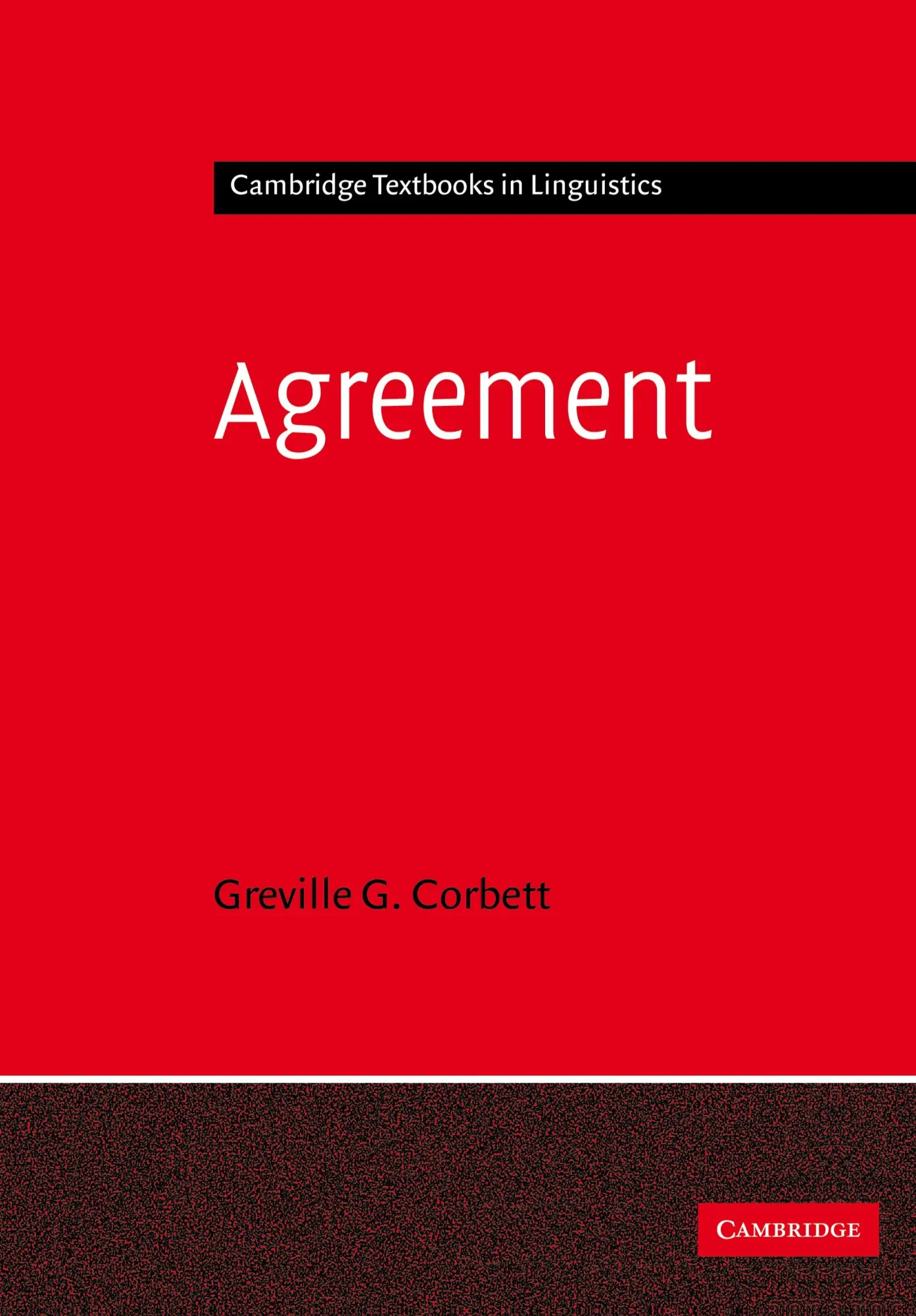 Cover: 9780521001700 | Agreement | Greville G. Corbett | Taschenbuch | Englisch | 2008