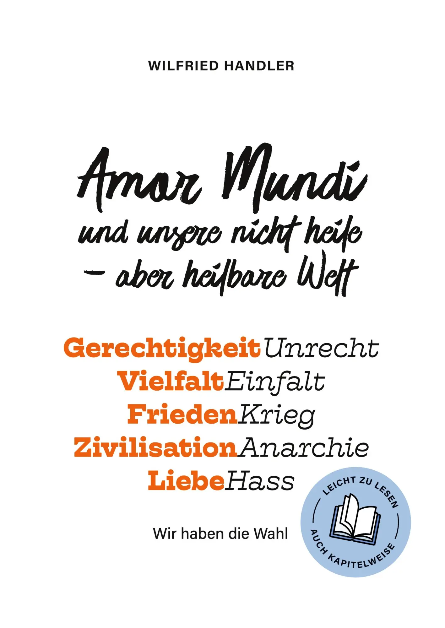 Cover: 9783384571700 | Amor Mundi und unsere nicht heile - aber heilbare Welt | Handler