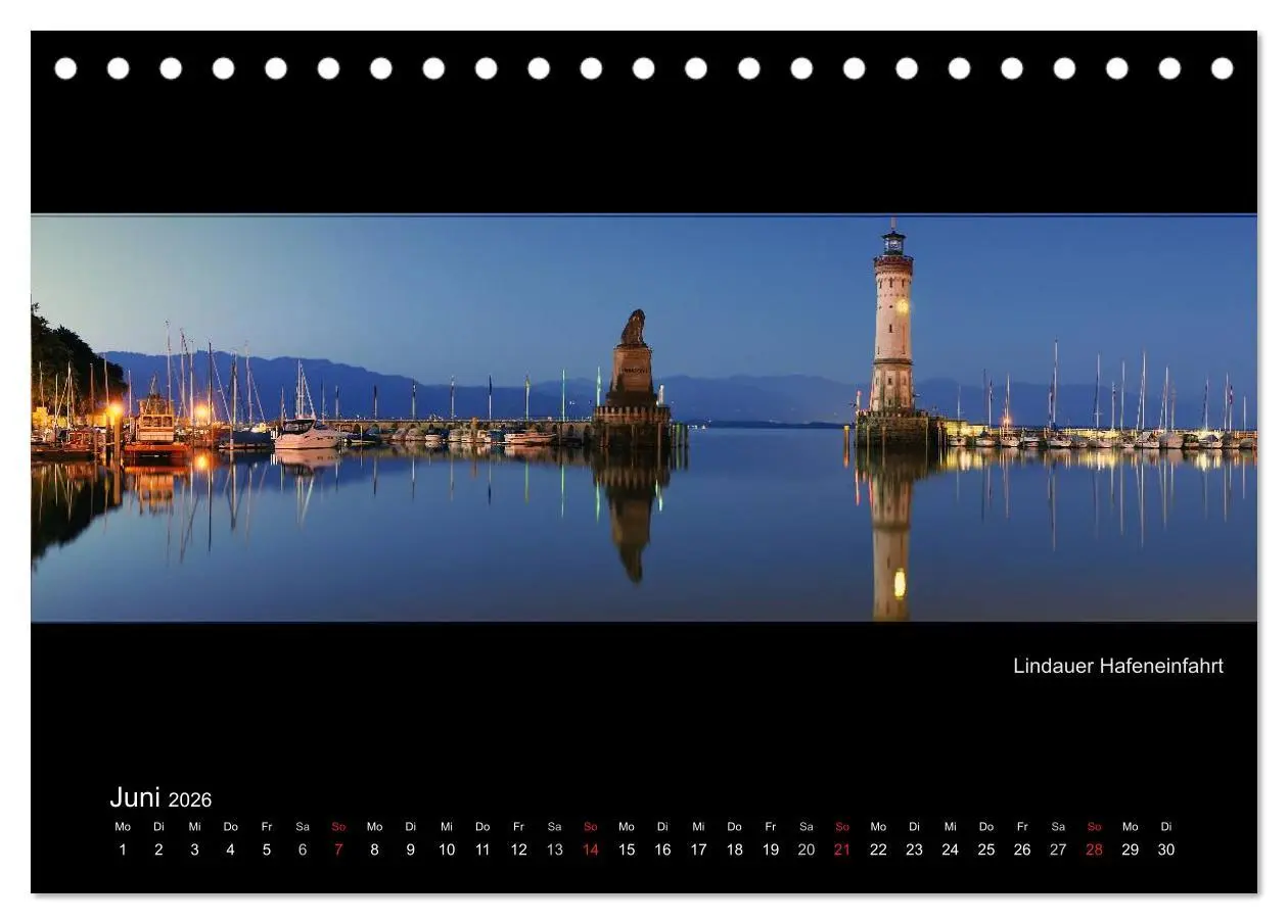 Bild: 9783516091700 | Panoramen vom Bodensee (Tischkalender 2026 DIN A5 quer), CALVENDO...
