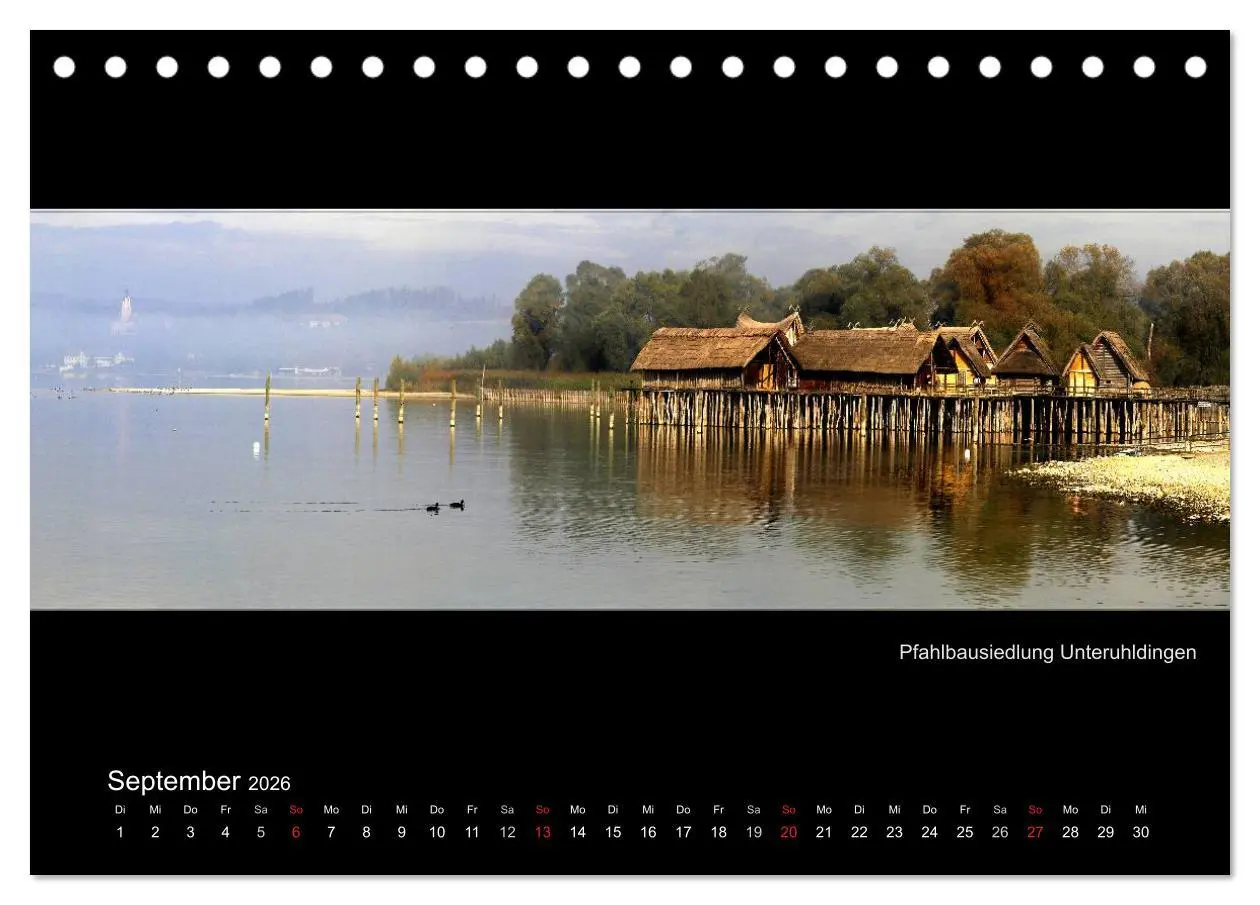 Bild: 9783516091700 | Panoramen vom Bodensee (Tischkalender 2026 DIN A5 quer), CALVENDO...