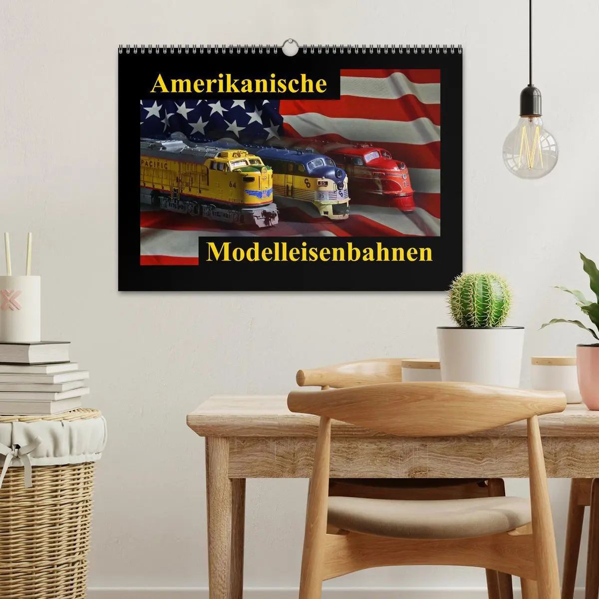 Bild: 9783516161700 | Amerikanische Modelleisenbahnen (Wandkalender 2026 DIN A3 quer),...
