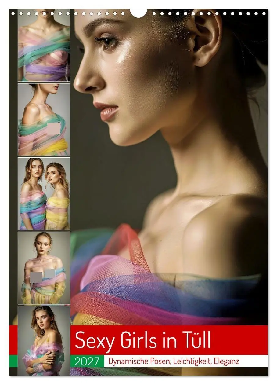 Cover: 9783516781700 | Sexy Girls in Tüll (Wandkalender 2027 DIN A3 hoch), CALVENDO...