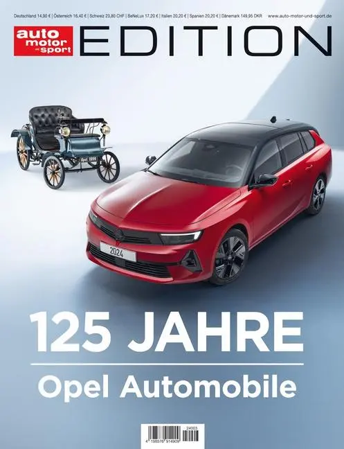 Cover: 9783613321700 | auto motor und sport Edition - 125 Jahre Opel | 03/2024 | Taschenbuch