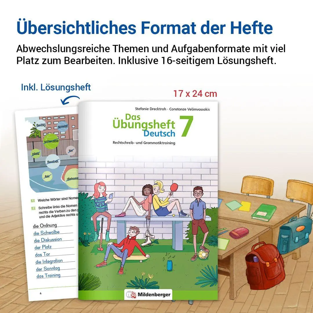 Bild: 9783619741700 | Das Übungsheft Deutsch 7 | Rechtschreib- und Grammatiktraining | 64 S.