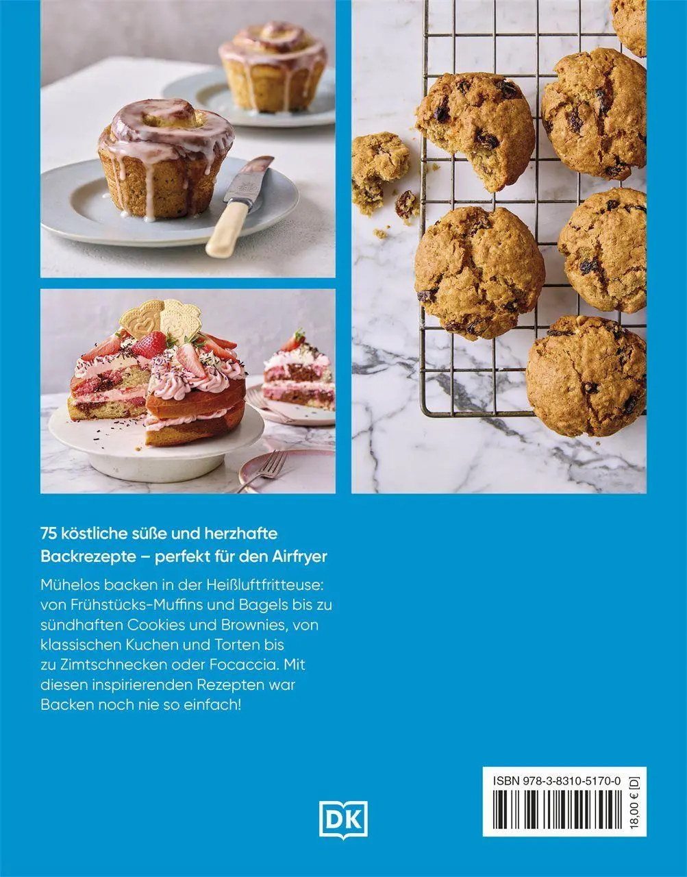 Bild: 9783831051700 | Das ultimative Airfryer Backbuch | DK Verlag | Taschenbuch | 176 S.