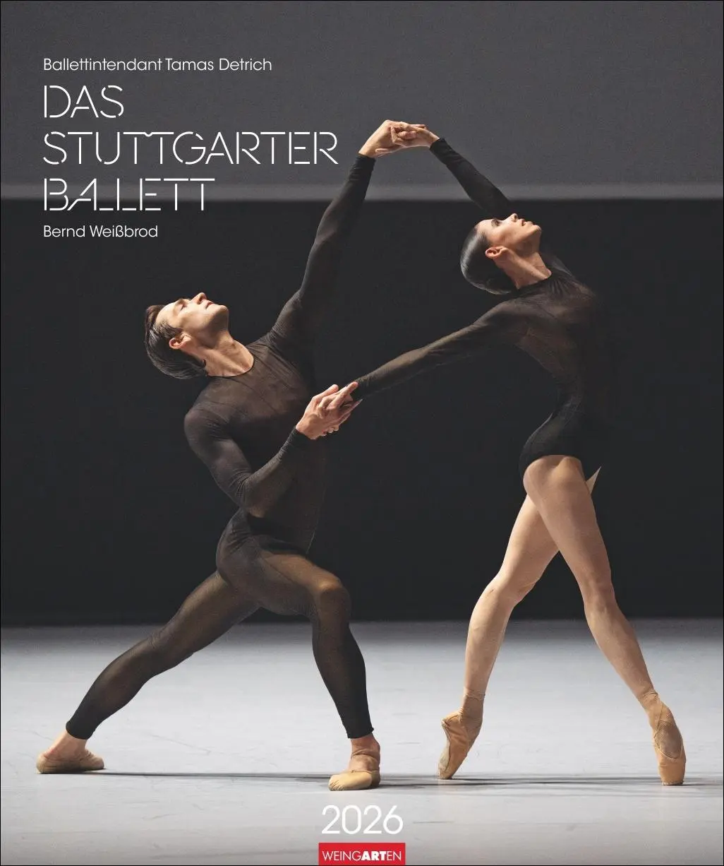 Cover: 9783839901700 | Stuttgarter Ballett Kalender 2026 | Tamas/Weißbrod, Bernd Detrich