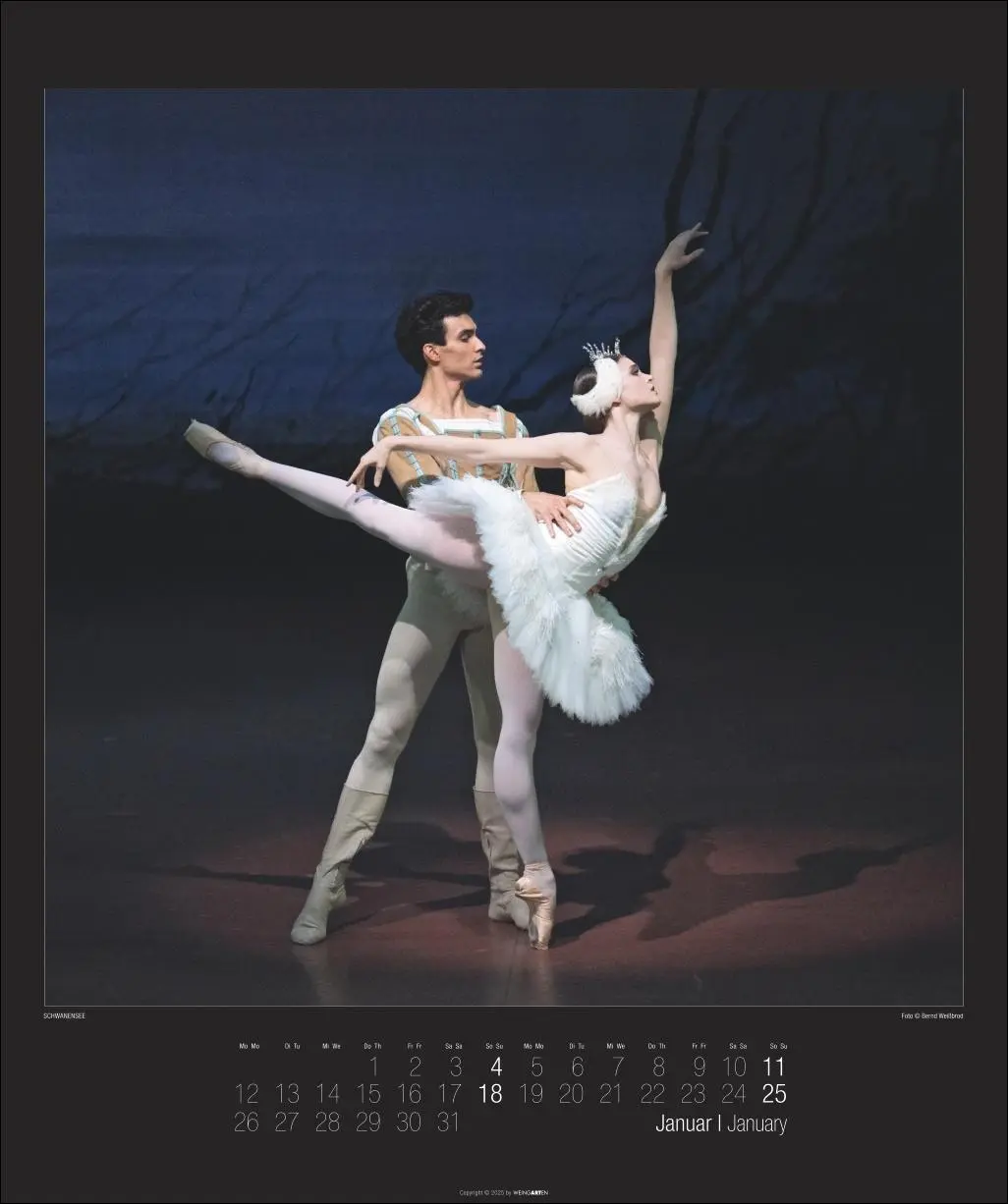 Bild: 9783839901700 | Stuttgarter Ballett Kalender 2026 | Tamas/Weißbrod, Bernd Detrich