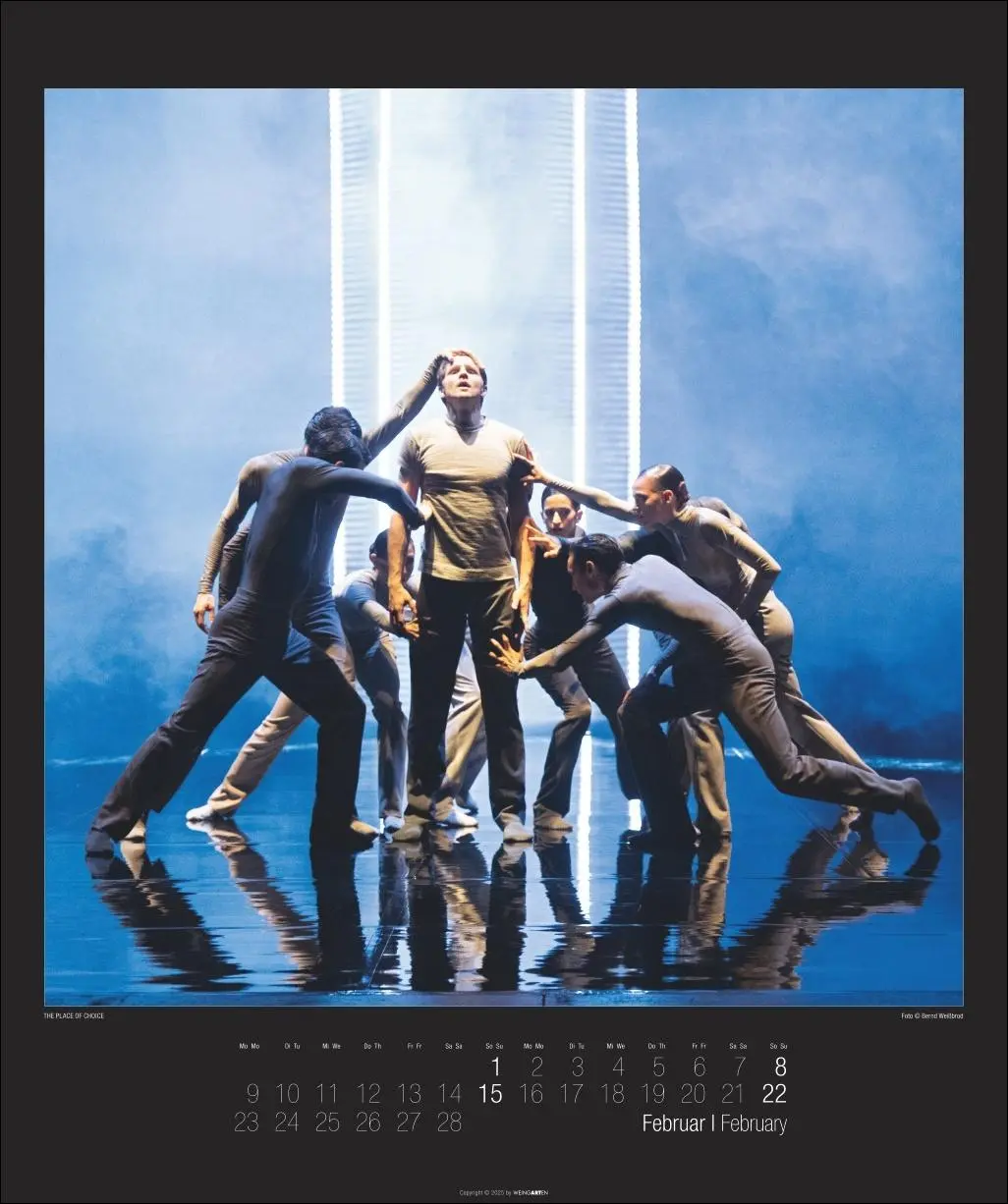 Bild: 9783839901700 | Stuttgarter Ballett Kalender 2026 | Tamas/Weißbrod, Bernd Detrich