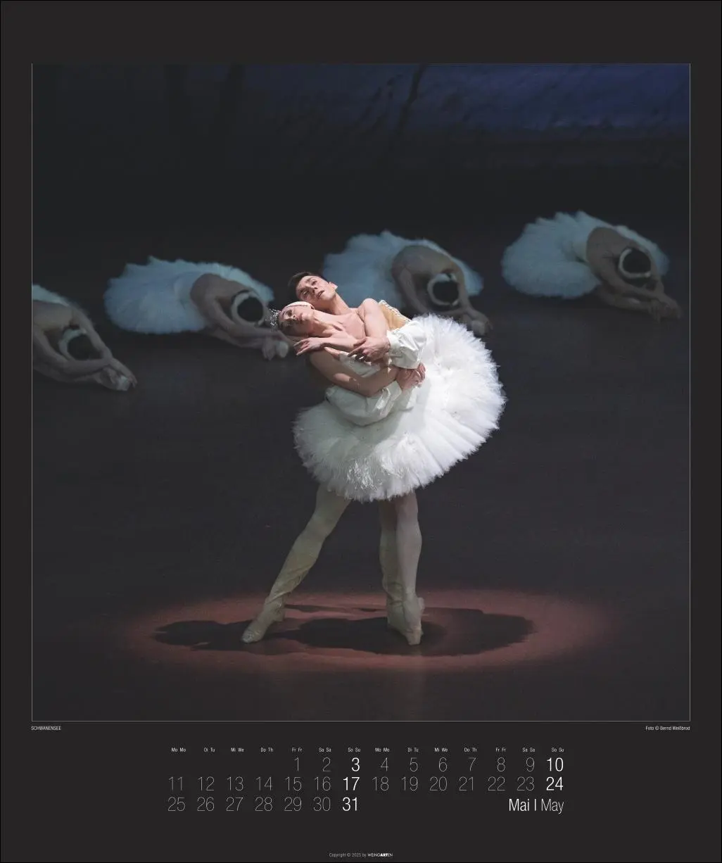 Bild: 9783839901700 | Stuttgarter Ballett Kalender 2026 | Tamas/Weißbrod, Bernd Detrich