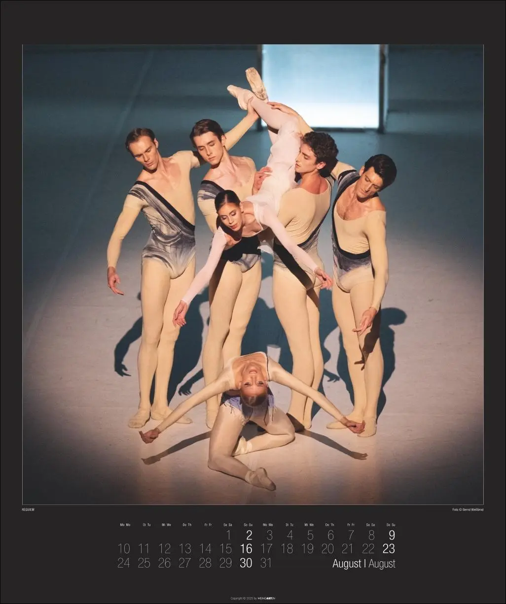 Bild: 9783839901700 | Stuttgarter Ballett Kalender 2026 | Tamas/Weißbrod, Bernd Detrich