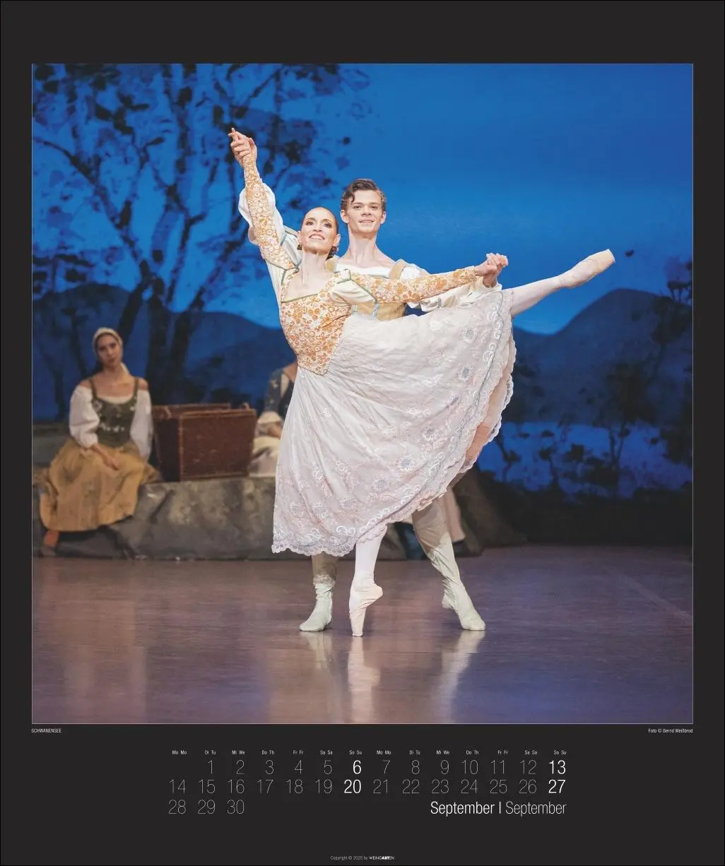 Bild: 9783839901700 | Stuttgarter Ballett Kalender 2026 | Tamas/Weißbrod, Bernd Detrich
