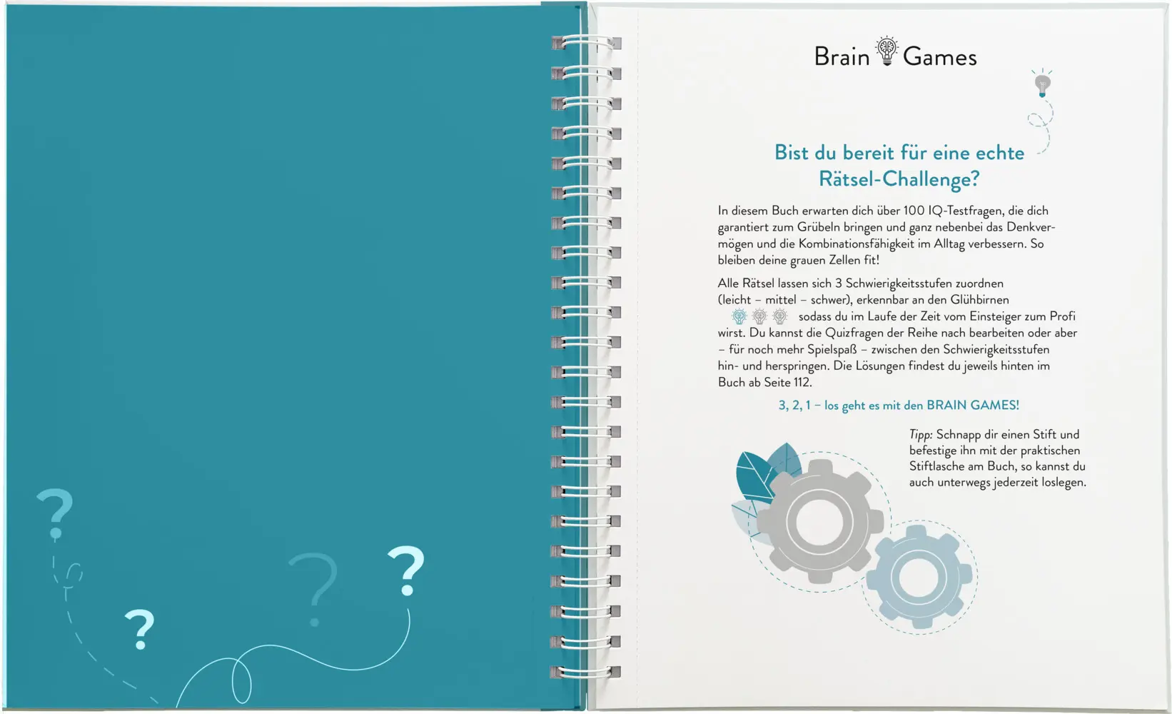 Bild: 9783848501700 | Brain Games - IQ-Rätsel für Erwachsene | Martin Simon | Buch | 144 S.